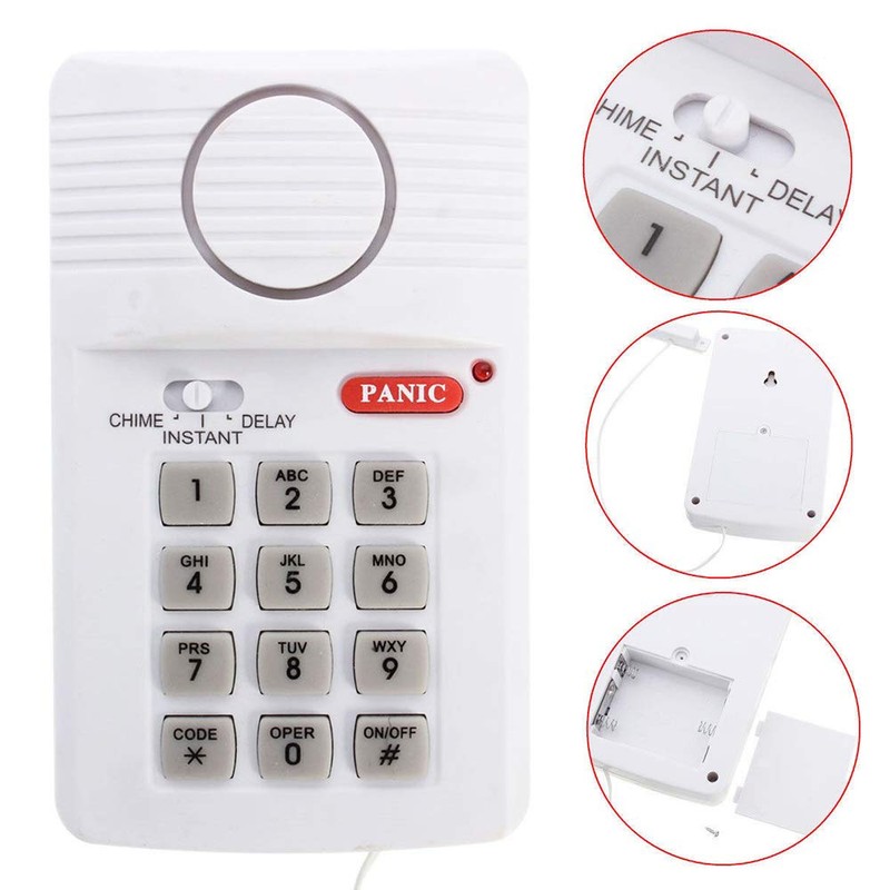 H-COME Wireless Home Security Burglar Alarm Garage Shed Caravan Defender