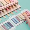 1200Pcs Sticky Tabs, Transparent Sticky Notes Flags Pastel Book Tabs