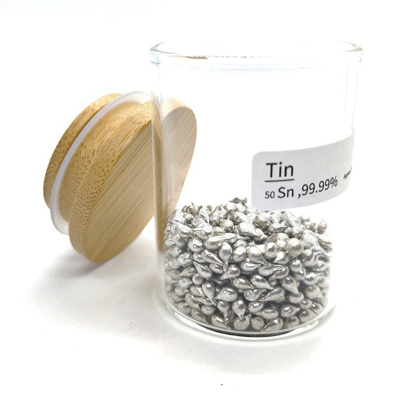 Elemental Specimen Tin Sn (Pellets, 3.5 oz (100 g)