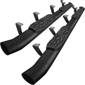 OTHOWE Running Boards Compatible with 2022-2025 Toyota Tundra CrewMax Cab, 4.3 Inches Oval Tube Bar Tundra Running Boards and Carbon Steel Side Steps Step Bars Truck Step