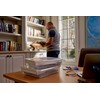 Plano PLA1313 Single Cubby Cube | Clear Storage Bin with