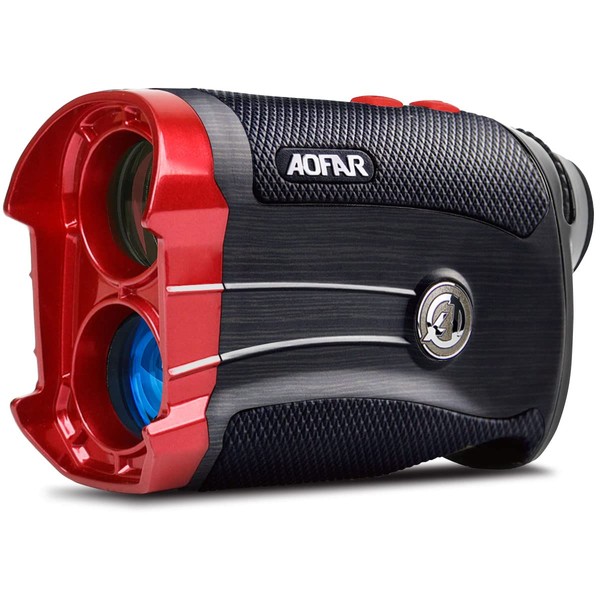 AOFAR GX-2S Golf Rangefinder Slope On/Off, Flag-Lock with Vibration, 600