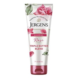 Jergens Rose Body Butter Loción Humectante Manos Cuerpo Aceite Esencial Camelia Una Hidratación Indulgente