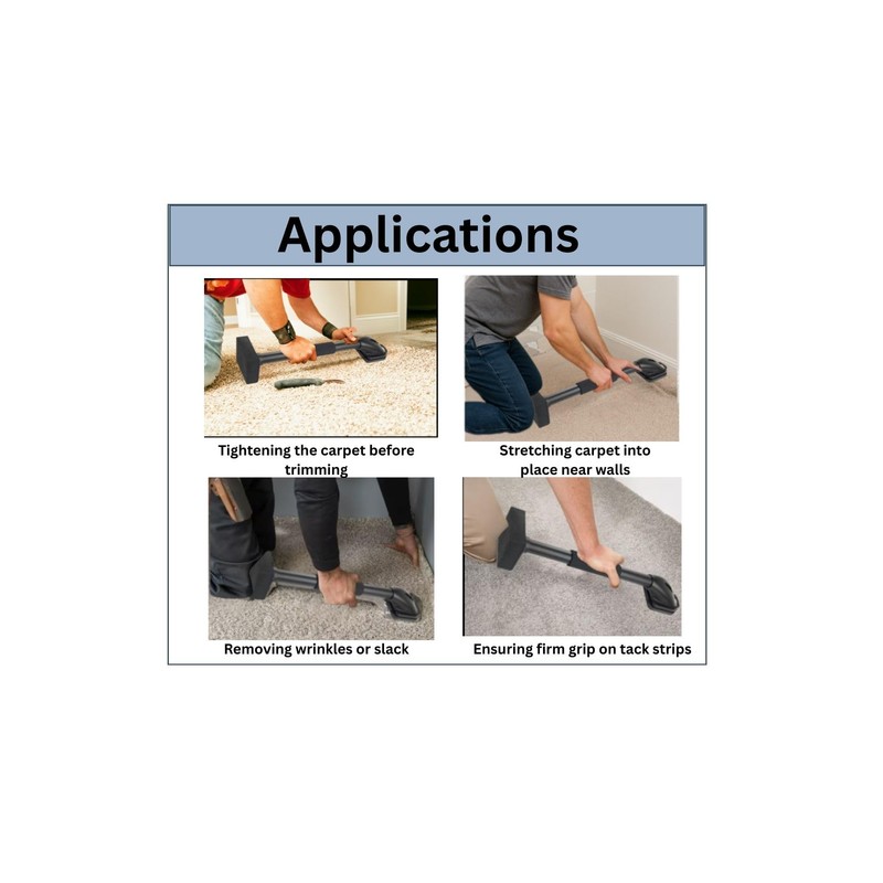 Zimpty ZY457 18 Inch Economy Carpet Stretcher Knee Kicker with