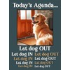 Generic Golden Retriever pet dog funny flexible fridge magnet Todays