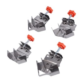 4 Pcs Corner Clamp, Stainless Steel 90 Degree Corner Clamp, Opened Closed Adjustable Right Corner Clamps, for Woodworking Metal Pipe