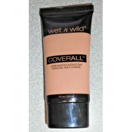 wet n wild ONE PC WET N WILD COVERALL CREAM FOUNDATION 1.0fl oz *UNSEALED* *SEE VARIATIONS* - 818 Light/Medium  UPC 1815