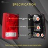 TangMiGe Tail Lights Compatible with Honda Pilot 2009 2010 2011