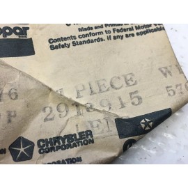 Dodge Mopar NOS 1969 - 1971 Dodge Truck License Plate Lamp Lens 2913915 D W 100 200