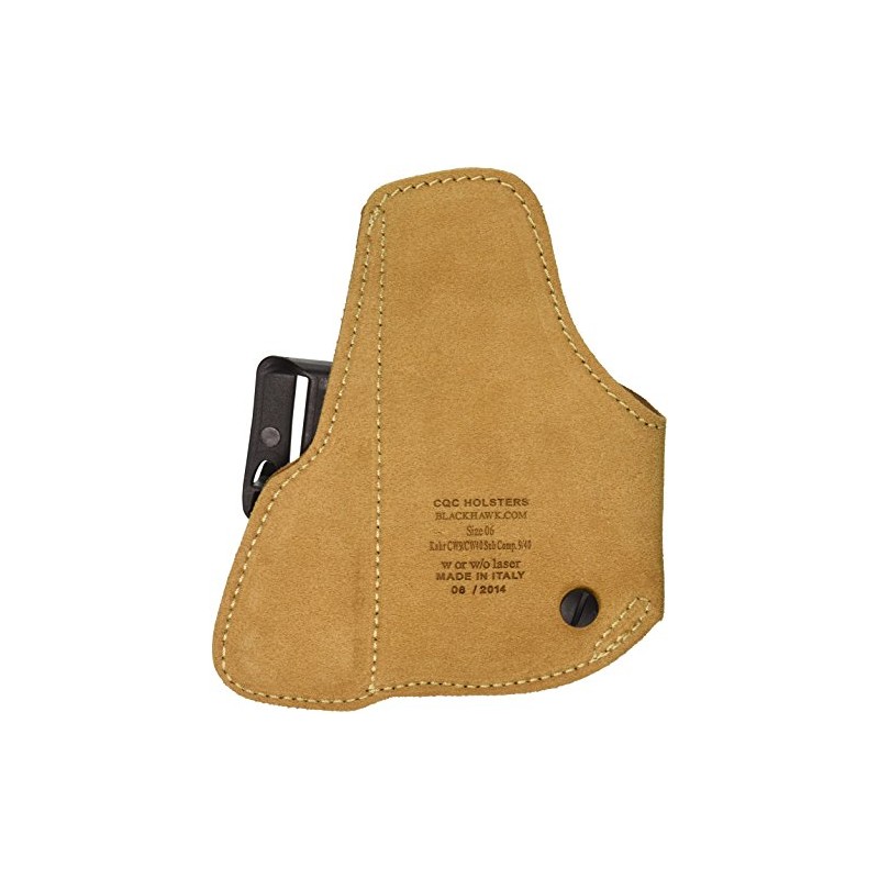 BLACKHAWK Tuckable Brown Holster, Size 06, Right Hand (Kahr CW9/CW40/P9/P40/K9/K40)