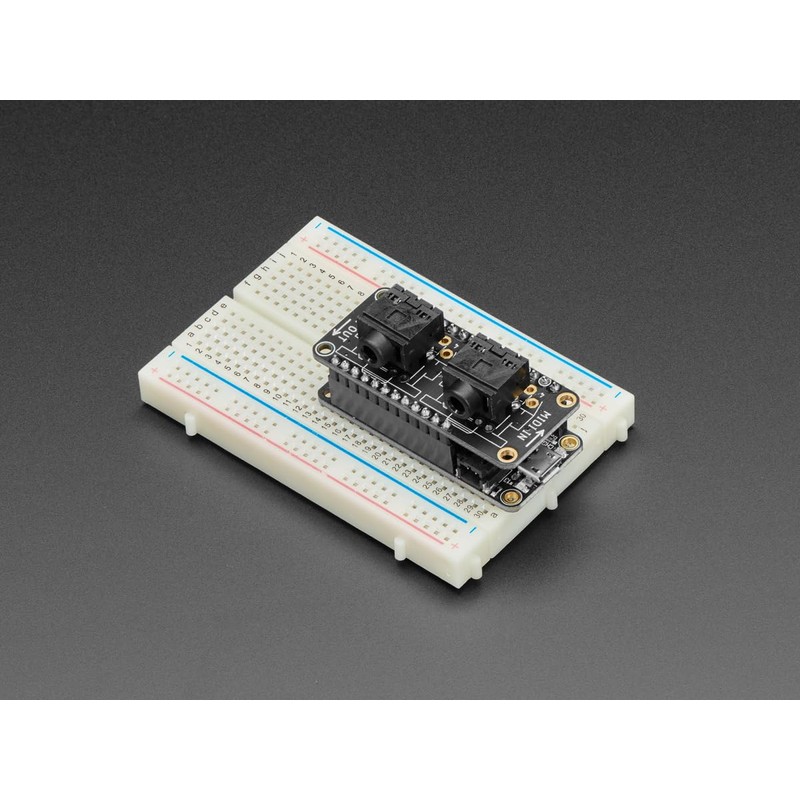 Adafruit MIDI FeatherWing Kit, 4740