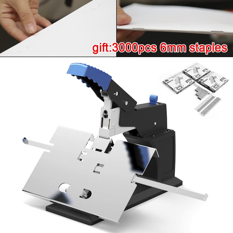 Heavy Duty Saddle Stitch Stapler - Manual Binding Machine With