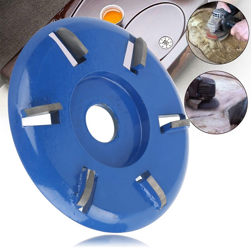 Wood Turbo Carving Disc 9cm 6 Teeth Milling Cutter Woodworking