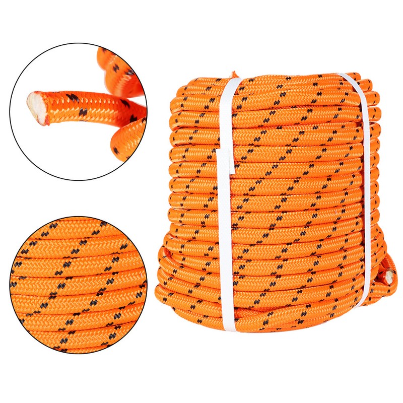 gardeneeds 1/2"x150' Double Braid Polyester Rope Arborist Bull Tree Rigging