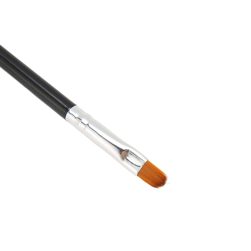 10pcs Sickle Eyeliner Brush Double Ended Sickle Eyeliner Detail Brush