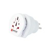Skross Combo-World to Israel Travel Adaptor, White