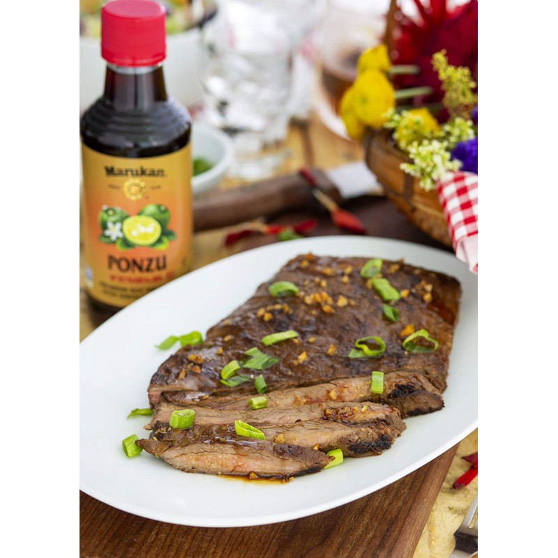 Marukan Ponzu Sudachi Soy Citrus Dressing (brown label), 12 Ounce