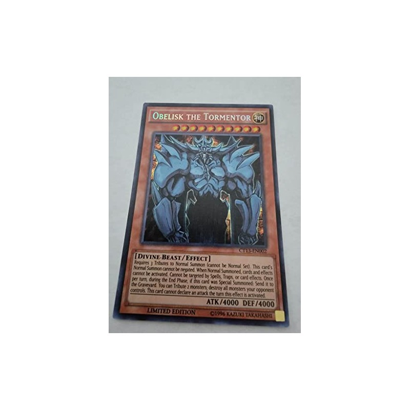 Obelisk The Tormentor - CT13-EN002-2016 Mega-Tins - Secret Rare -