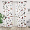 Sweet Jojo Designs Construction Truck Window Treatment Panels Curtains -