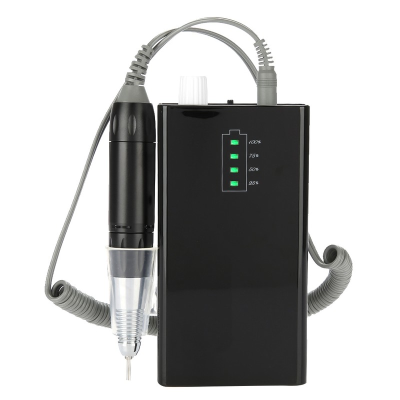 30000 RMP Electric Nail File Polisher Cordless Rechargeable Manicure Drill