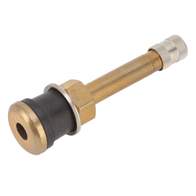 10 Pcs Valve Stems Straight Brass Heavy Duty Clamp in