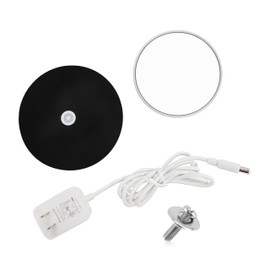 Kcavvi LED Mirror Kit, Charger, Leg Support Pad, Screw Accessories, 10x Magnification Mirror