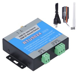 3G/GSM Gate Opener Remote Access Control Switch Controller with Antenna Kit Home SecurityEU Frequency