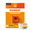 Dunkin' Caramel Me Crazy Flavored Coffee, 88 Keurig K-Cup Pods