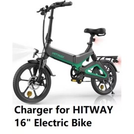 coming data Electric Bike Scooter battery Charger for  HITWAY 16" folding electric bike