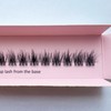 Natural Clusters Lashes, Premium Individual Lash Clusters C-Curl 22 pcs