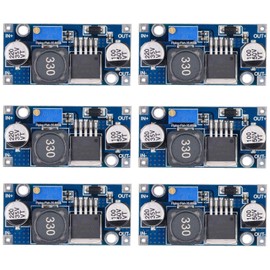 Valefod XL6009 DC a DC Boost Converter 3.0-30V a 5-35V Módulo de Potencia de Transformador Elevador, Paquete de 6