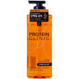 엘라스틴 아미노 프로틴 클리닉 단백질 손상 케어 샴푸 480ml x 3개 Elastin Amino Protein Clinic Damage Care Shampoo 480ml x 3 bottles