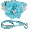 Haoyueer Cute Dazzling Sparkling Elegant Fancy Soft Suede Leather Bling