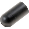 Dorman 650-005 3/8 In. Black Rubber Vacuum Cap, 10 Pack