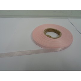 2 metres x 7mm Satin Ribbon Light Baby Pink Double Sided 7 mm