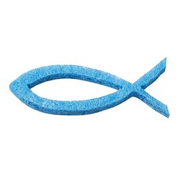 TREND Y Felt Fish Medium Blue Approx. 44 mm Long