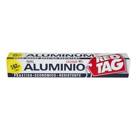 Red Tag papel alumimnio de 7.62m x 30cm