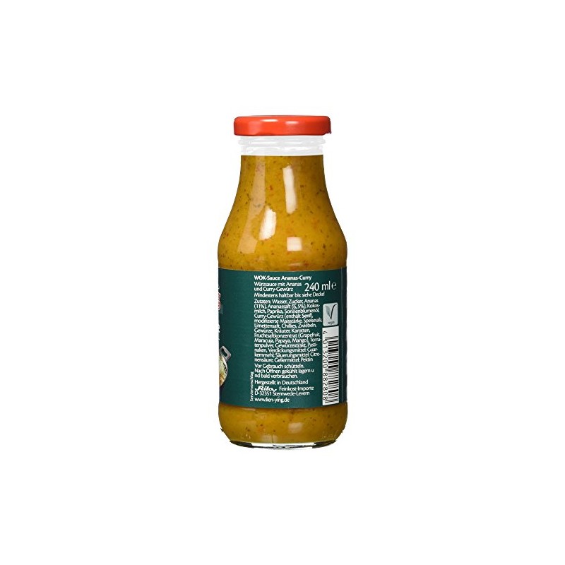 Lien Ying Wok Sauce Pineapple Curry 240 ml
