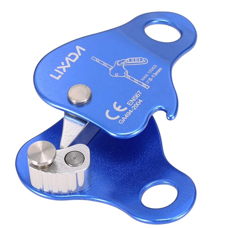 Lixada Micro Pulley Simple Ascender Bearing Mobile Side Climbing Pulley