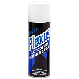 Plexus 20214 Aerosol Plastic Cleaner Protectant and Polish 13oz Can Made in USA with Sticker (2 Pack)