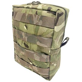 Marauder Zipped Utility Pouch Vertical (Molle) - UK Made