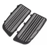 Unbranded Black Radiator Grill Lower Fairing Cover For Harley Touring