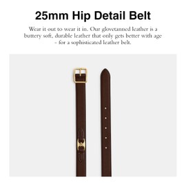 Coach 25mm Hip Detail Belt