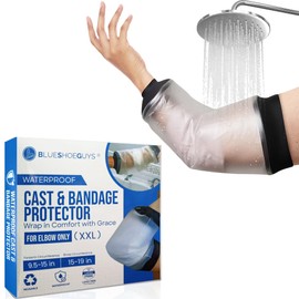 Reusable Waterproof Picc Line Cast Covers For Shower Arm, XXL for Proper wound protection PICC Line Shower Cover and Waterproof Sleeve Protector for IV, Chemotherapy Picc line cover for Upper Arm