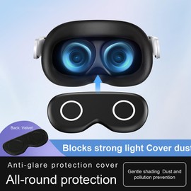 YUULNMOP 2PCS VR Lens Protector Cover Dust Proof Cover Compatible for Meta Quest 3S/Quest 3/Quest 2,Sunlight Blocking Anti-Scratch Washable Protective Sleeve VR Lens Cap
