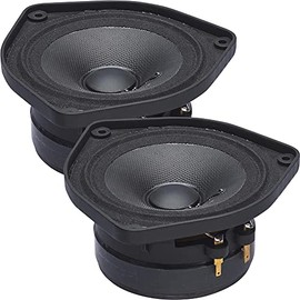 PowerBass OE-400-4" Mid Range Speakers 40Wrms / 120Wmax (2-Ohm) - Pair