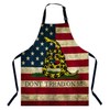 Xuwenz Don't Tread On Me American Us Flag Retro Apron