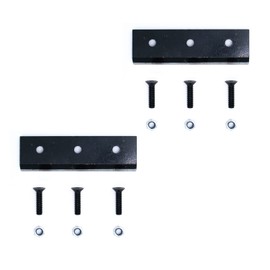 Rogugeroty 1901824 1908600 Chipper Blade Knife Replace Sharp Edge Troy Bilt 1908600 1900104 1901303 W2030905 47278 47279 47282 47287,Steel Forging (Set of 2)