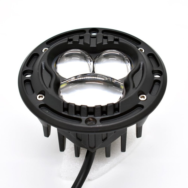 KITOCARTOP 4inch Flush Mount Bumper Off Road Lights Led Cube