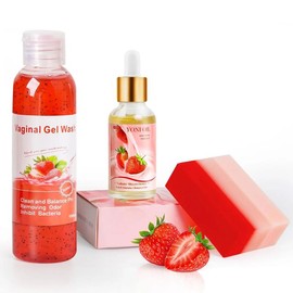 Feminine Wash & Yoni Oil & Yoni Soap Set for Women, Yoni Wash for  Ph Balance Remove Odor Moisturizing, 1 Fl.Oz Feminine Oil & 5.07 Fl.Oz  Wash 5.29OZ Yoni Soap Bar, Strawberry Scent
